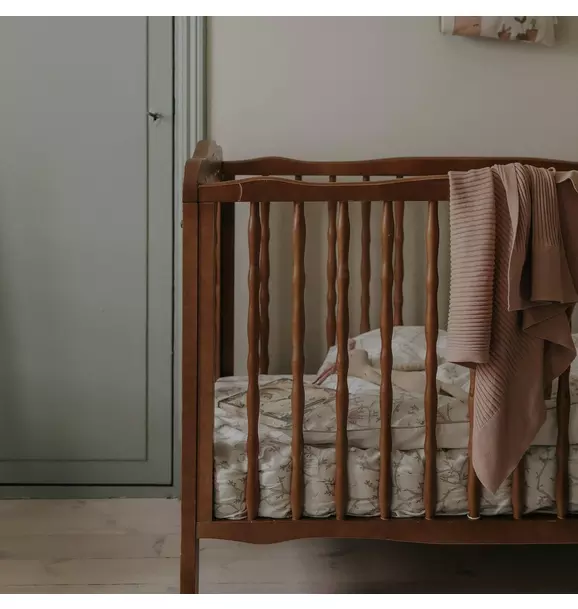 Animal Parade Crib Sheet - Ivory