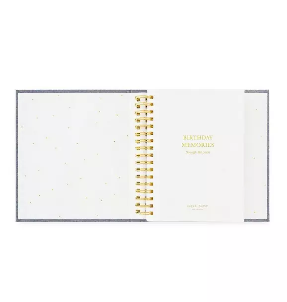Chambray Birthday Book