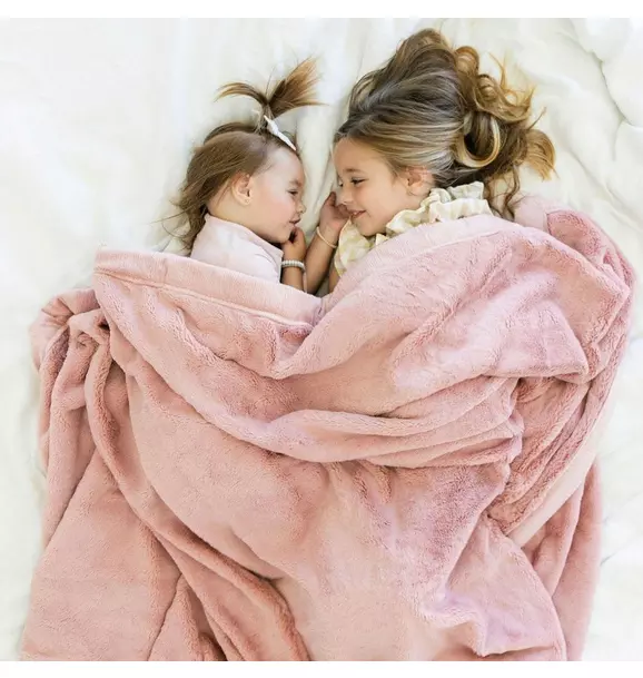 Lush Blanket in Ballet Slipper