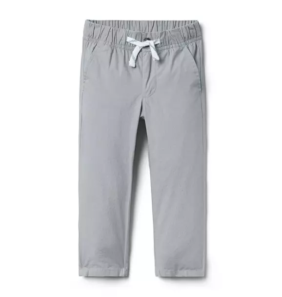 The Drawstring Poplin Pant
