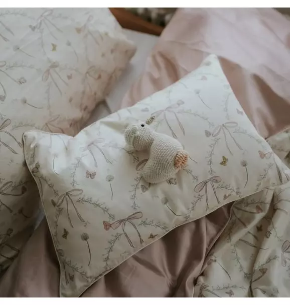 Bows & Butterfly Kisses Toddler Pillow Set - Pink