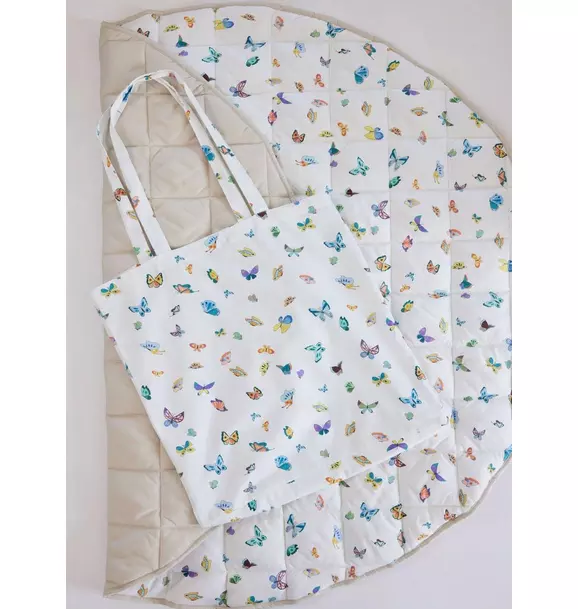 Madame Butterfly Play Mat and Tote