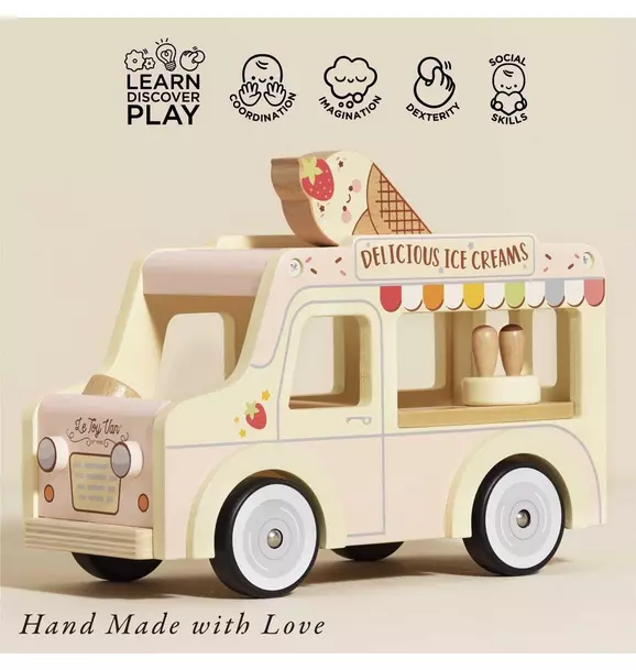Wooden Ice Cream Van