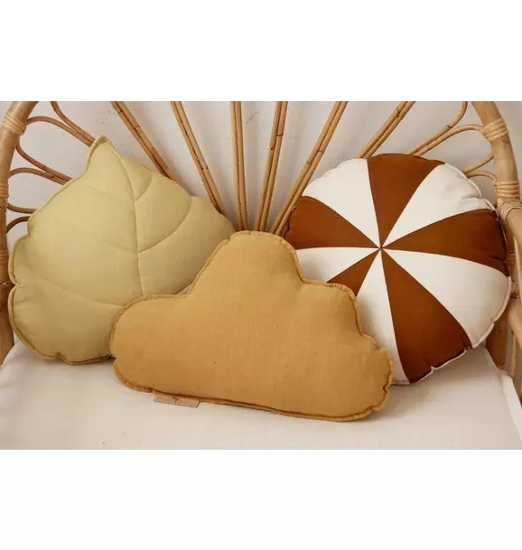 Linen “Mango” Cloud Pillow