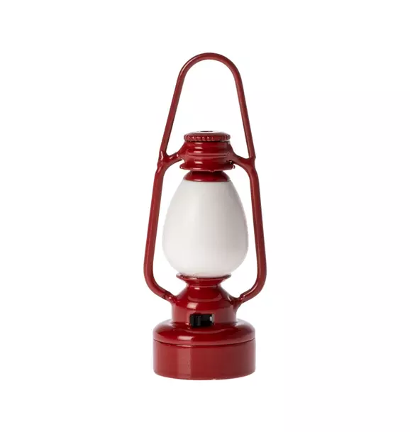 Vintage lantern, Mouse - Red