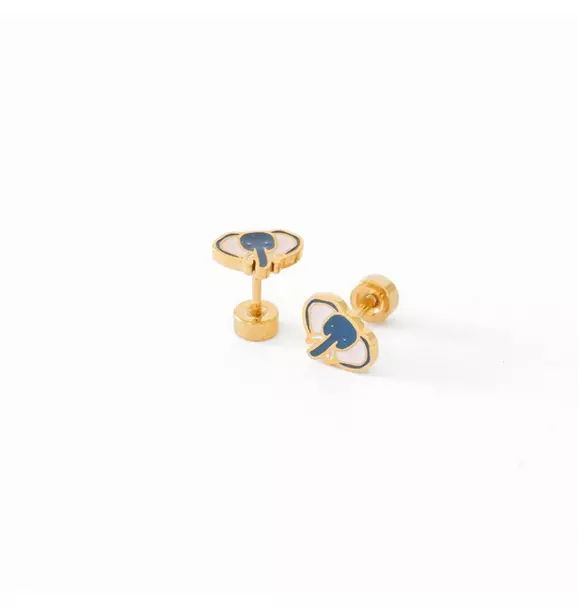 Elephant Stud Earrings