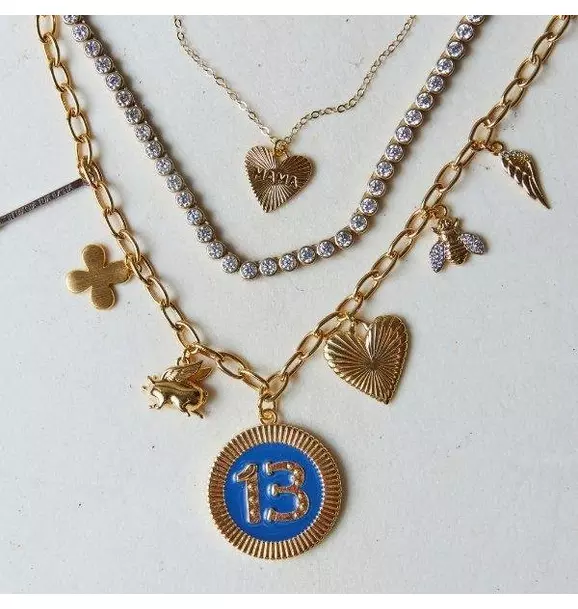 Dainty Heart MAMA Necklace