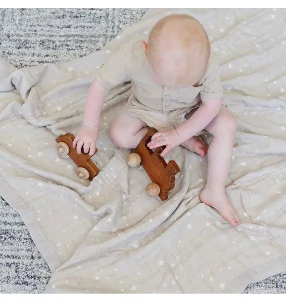 Bamboo Rayon Muslin 4-Layer Quilt Starry Night