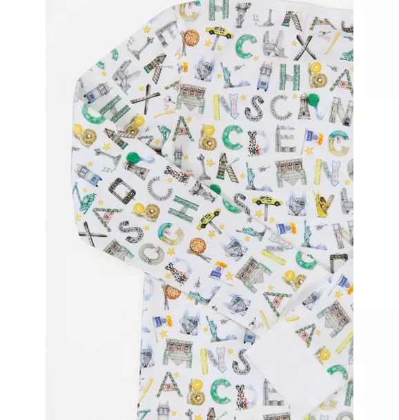The Two Piece Pajamas-NYC Alphabet Soup