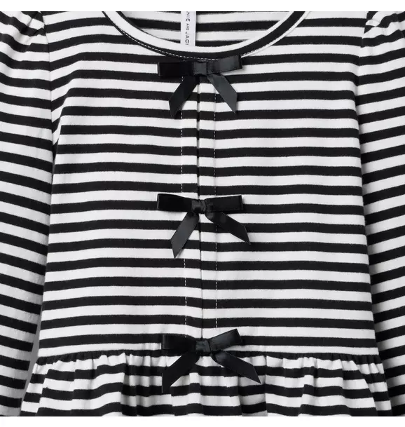 Striped Peplum Top