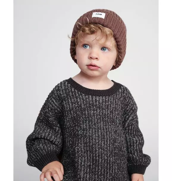 Beanie - Chunky - Brown
