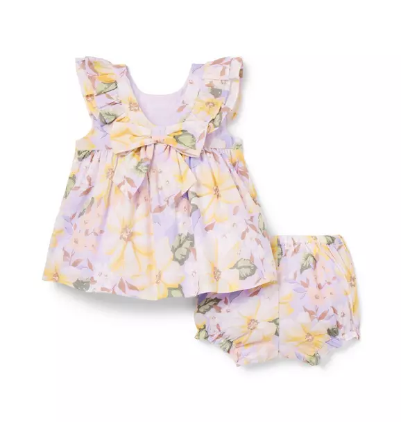 Baby Floral Matching Set