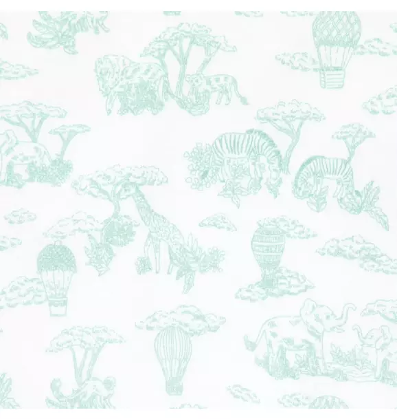 Baby Safari Toile Romper
