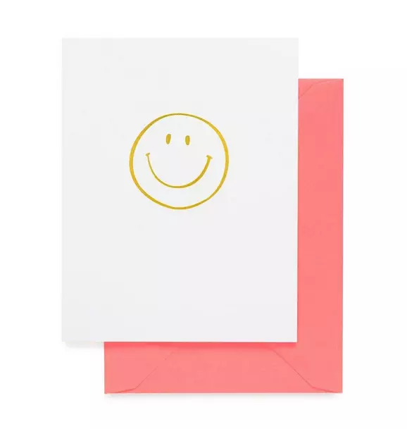 Smiley Face Greeting Card