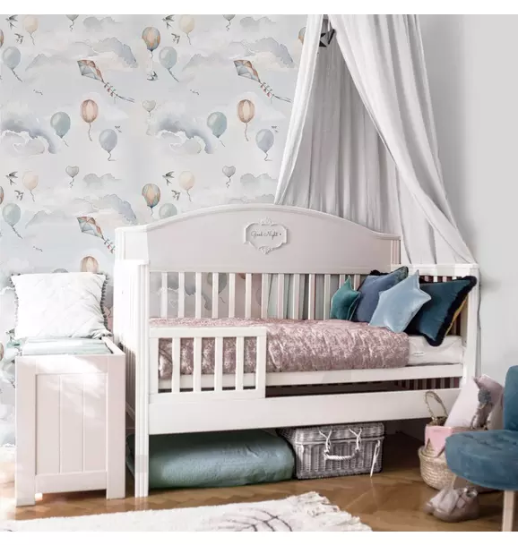 Balloons Fairytale Wallpaper
