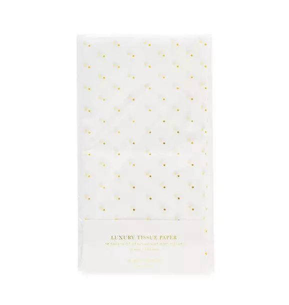 Gold Dot Tissue Paper