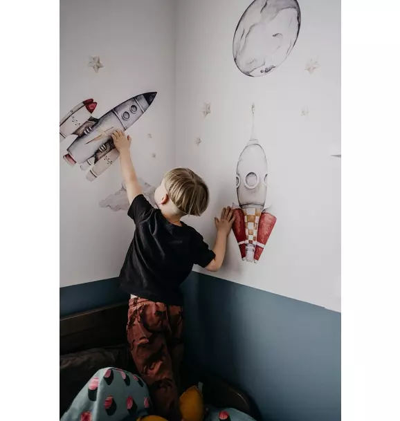 Rockets Wall Decal Set