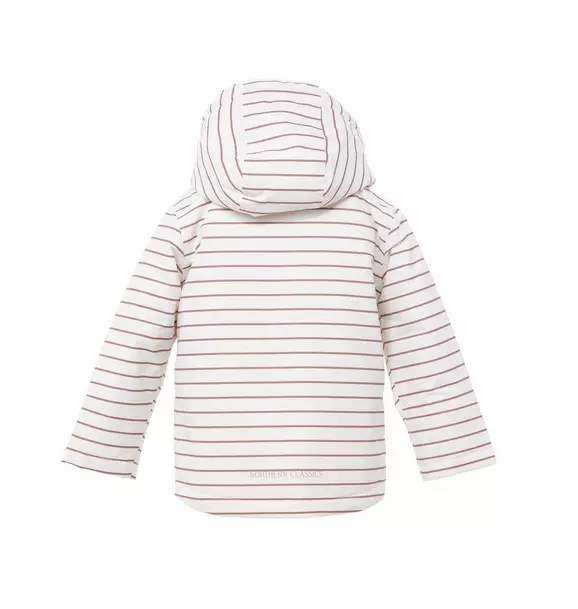 Breton Stripe Winter Coat