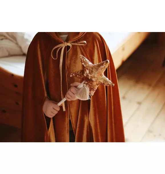 “Little Gold Riding Hood” Magic Cape