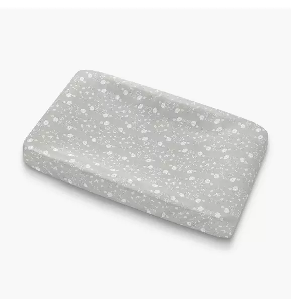 Bird's Song Changing Pad Cover - Pink