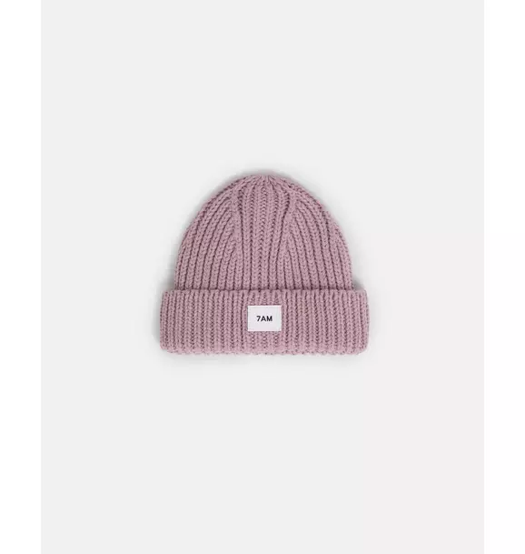 Beanie - Chunky - Ash Rose