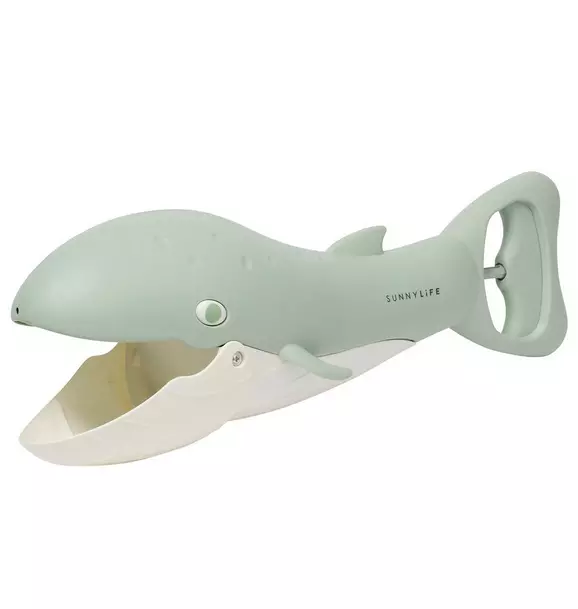 Sand Claws Scoop Toy: Whale - Green