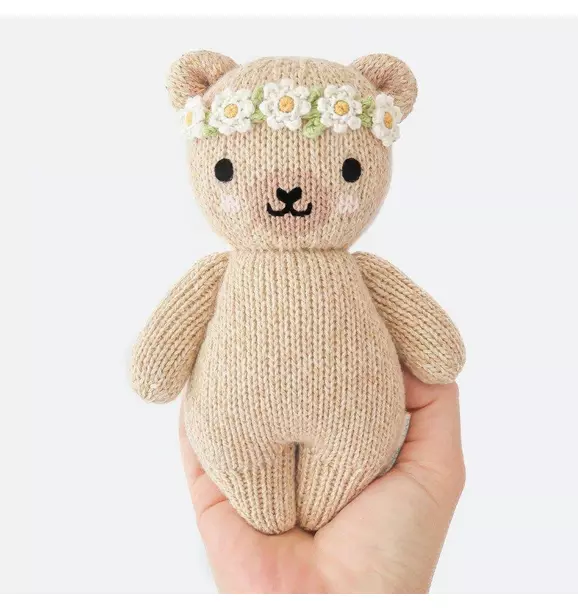 Baby honey bear (flower crown)