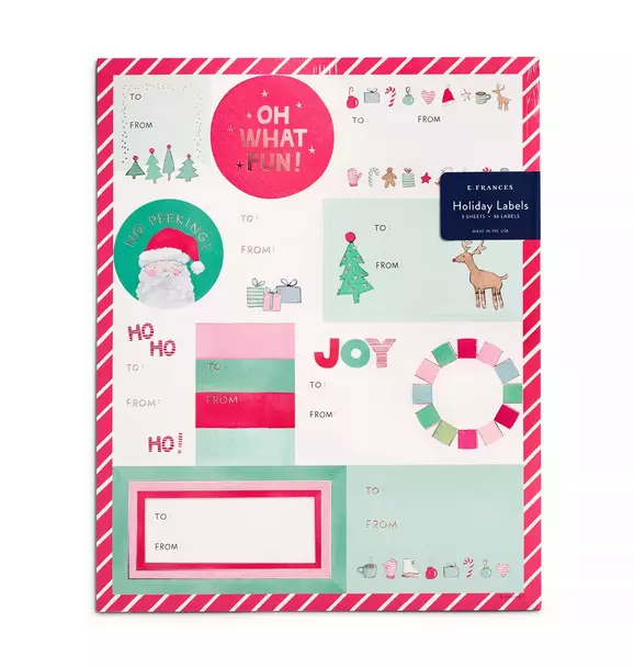 Merry Motif Goft Labels