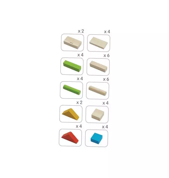 40-Piece Small Unit Blocks – Classic Set