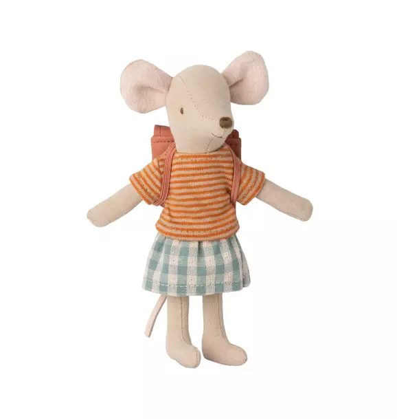 Tricycle Mouse, Big Sister - Old Rose