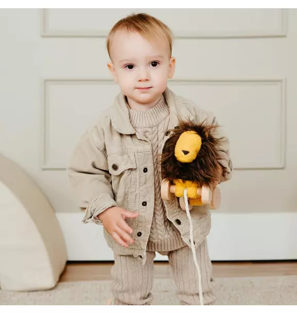 Leo Pull-Along Lion