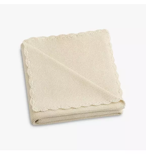 Knit Blanket - Ivory