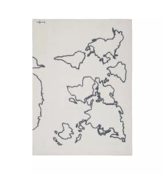 Wall Hanging Canvas Map