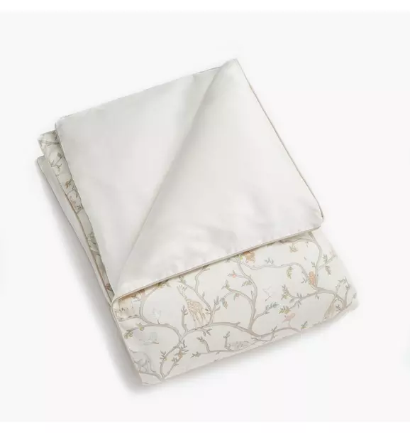 Animal Parade Baby Duvet Set - Ivory