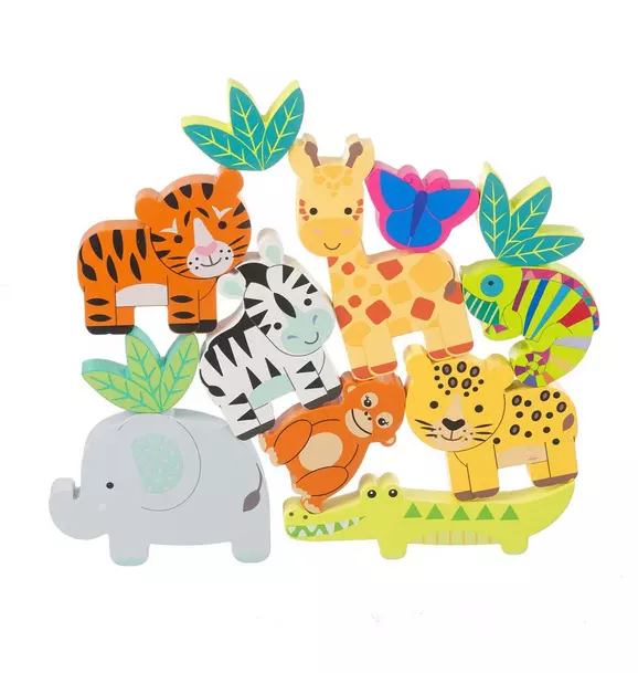 Stacking Jungle Animals Set