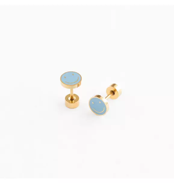 Smile Stud Earrings