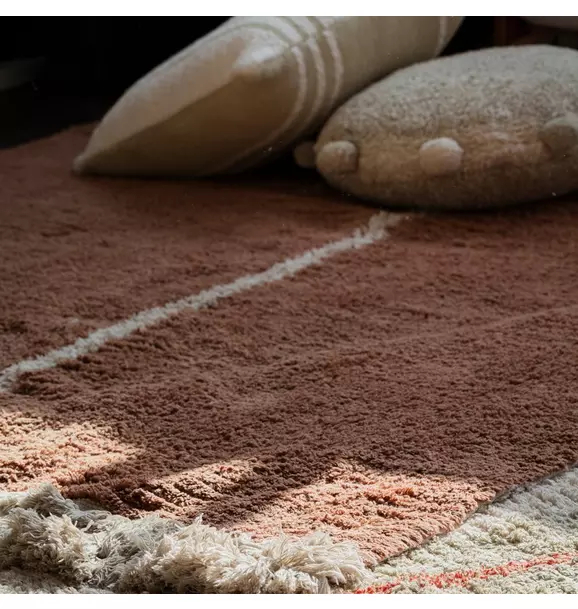 Reversible Washable Rug Duetto Toffee
