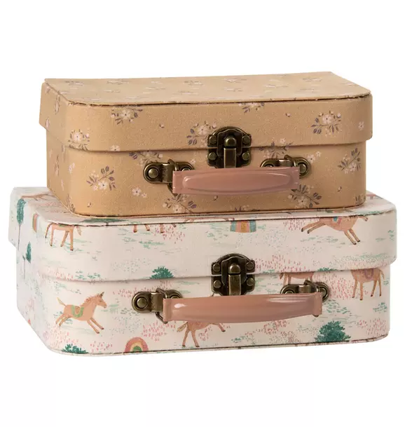 2 Piece Toy Suitcase Set - Unicorn