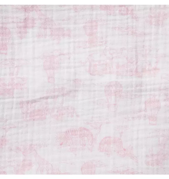 Baby Safari Toile Blanket