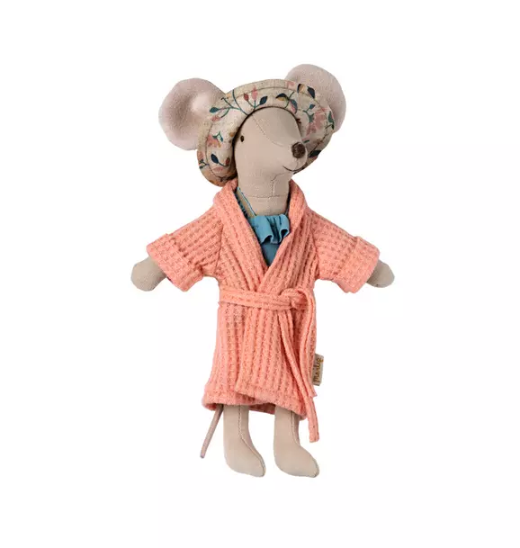 Bathrobe - Coral, Dad/Mum Mouse