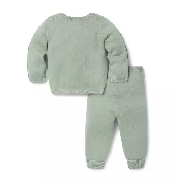 Baby Cable Knit Matching Set