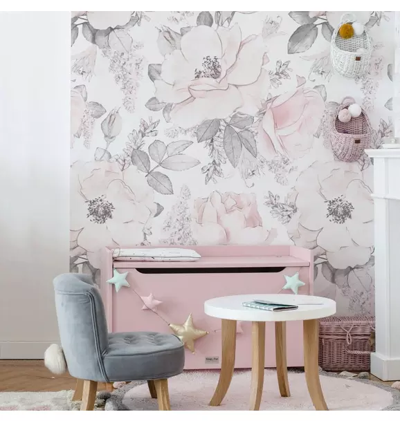 Pink Garden Wallpaper