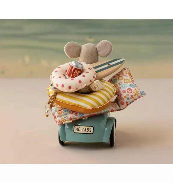 Car, Mouse - Light blue