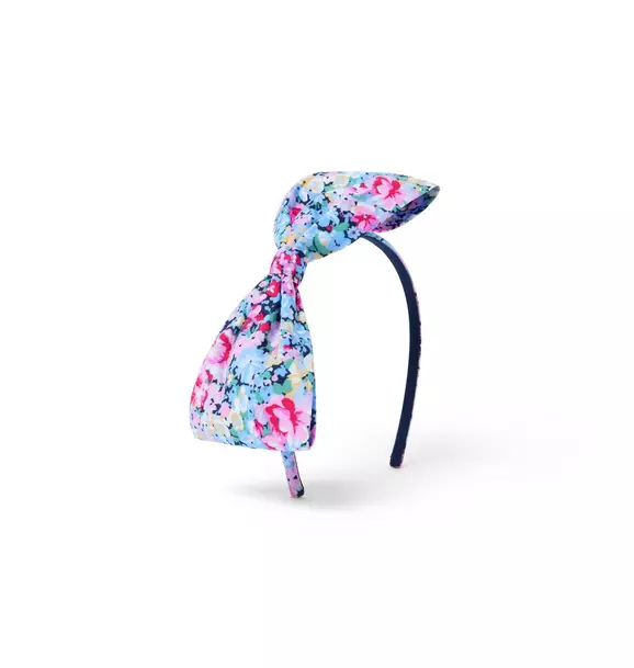 Floral Bow Headband
