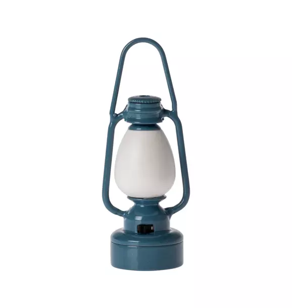 Vintage lantern, Mouse - Blue
