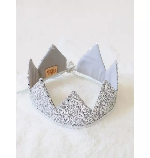 “Silver Sequins” Fairy-tale Crown