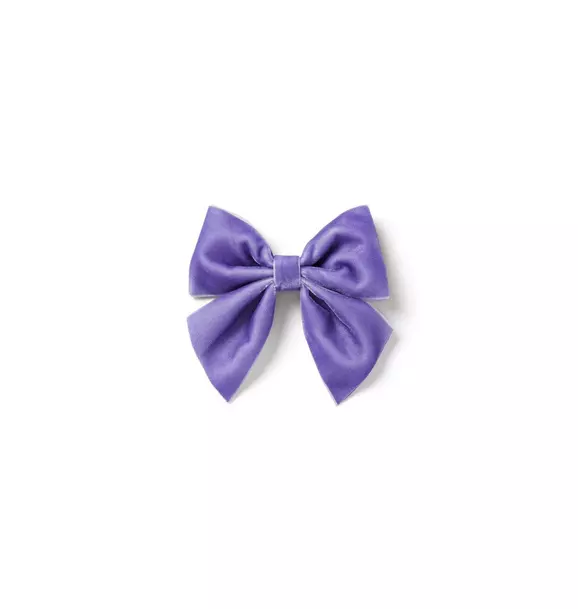 Velvet Bow Barrette