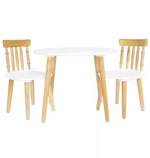 Children's Wooden Table and Chairs