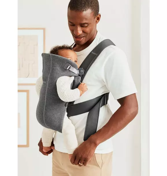 Baby Carrier Mini, 3D Jersey, Dark Gray