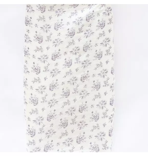 Cotton Muslin Changing Cover Forget-Me-Not